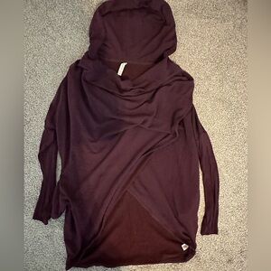 Athleta Purple Hooded Tunic